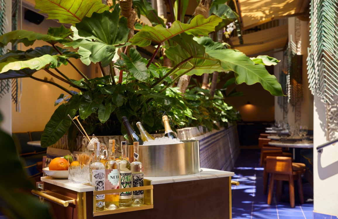 Hora Del Jardín En Mayfair Grill
