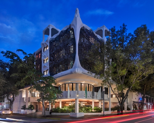 outdoor view of mayfair house