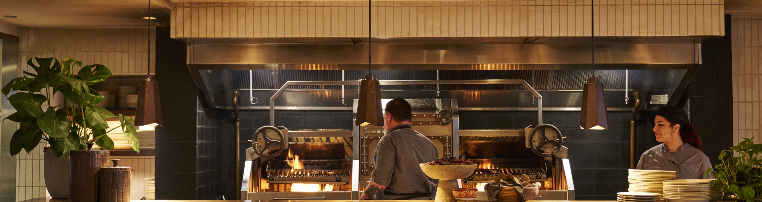 kitchen staff in the mayfair kitchen