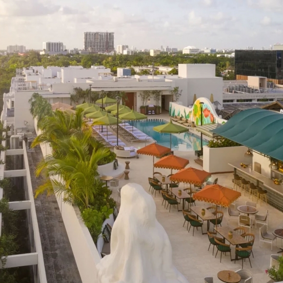 birds eye view of mayfair house